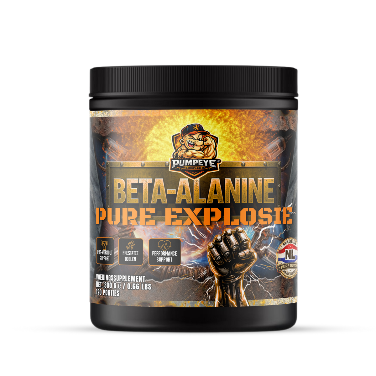 Pumpeye Dutch Nutrition Pure Explosie Beta - Alanine