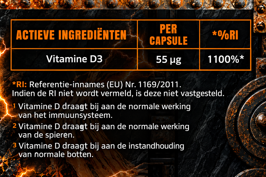 Vitamine D3 - Dagelijkse Kracht