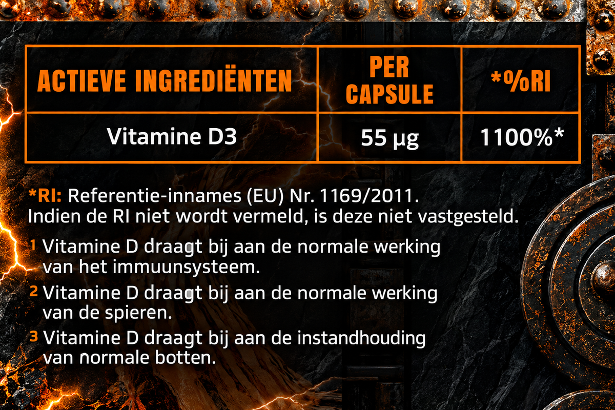 Vitamine D3 - Dagelijkse Kracht