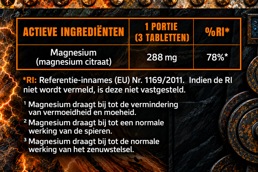 Spier Herstel - Magnesium Citraat