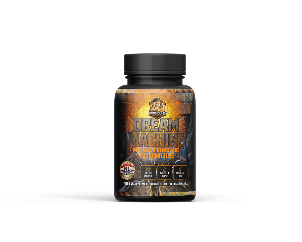 Pumpeye Dutch Nutrition Diepe Rust Melatonine Formule Dream Machine 