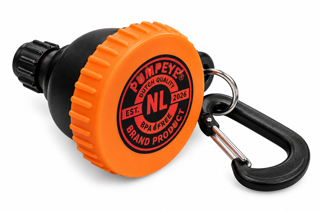 Pumpeye® Mini Trechter met Karabijnhaak