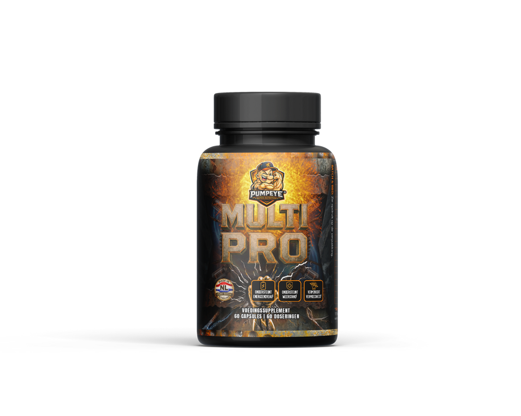 Pumpeye Dutch Nutrition Multi Kracht Formule Multivitaminen 