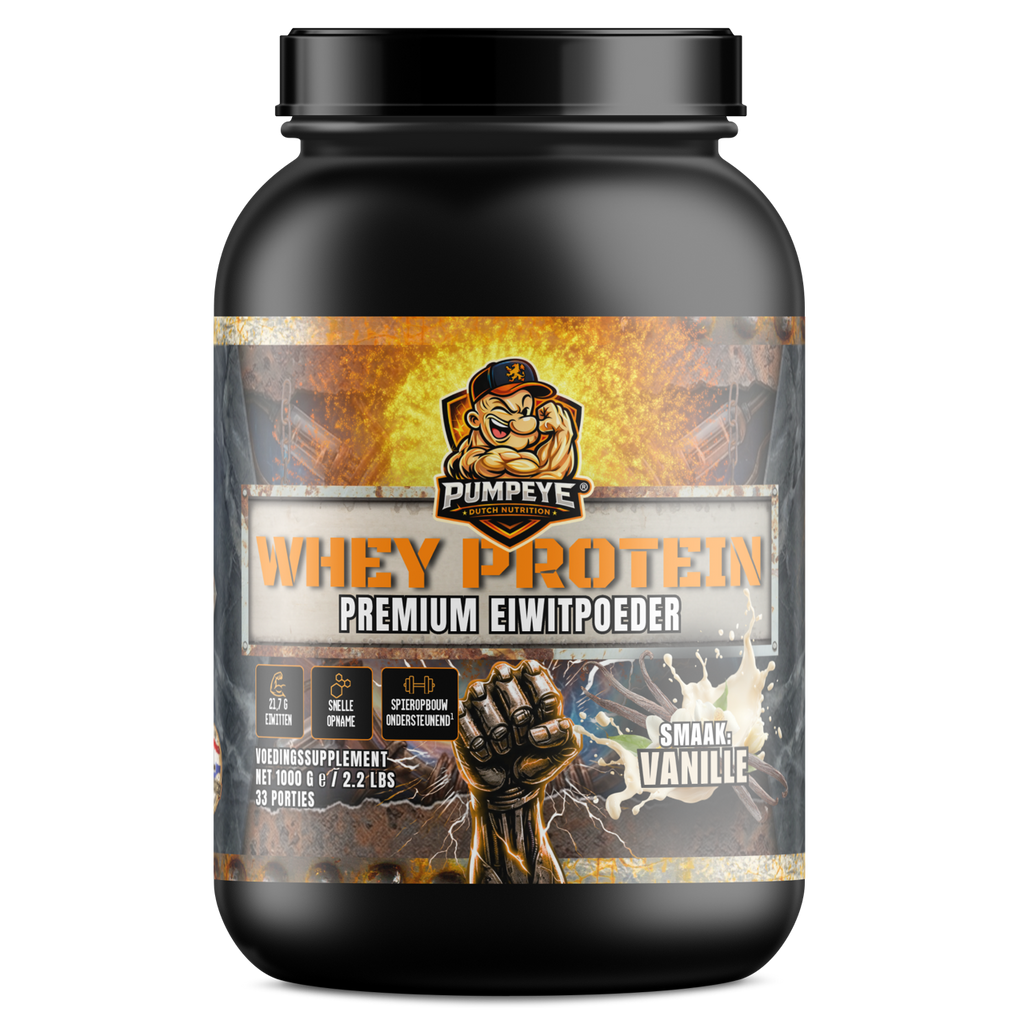 Pumpeye Dutch Nutrition 
Whey Protein Vanille 1KG